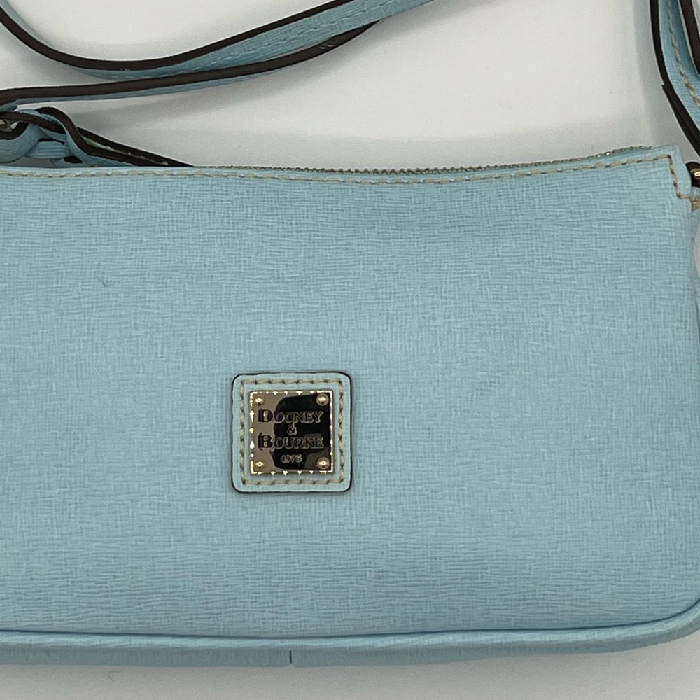 NWT Dooney & Bourke Lexi Crossbody in Pale Blue - Picture 6 of 13